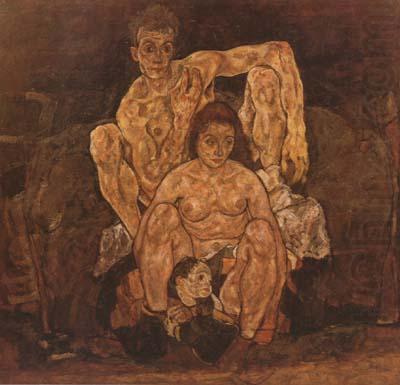 Egon Schiele The Family (mk20) oil painting picture